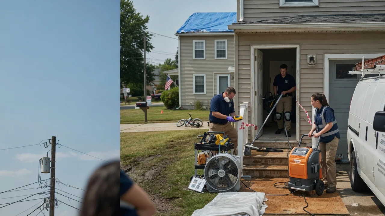 Water Damage Repair in Nashport, OH near me